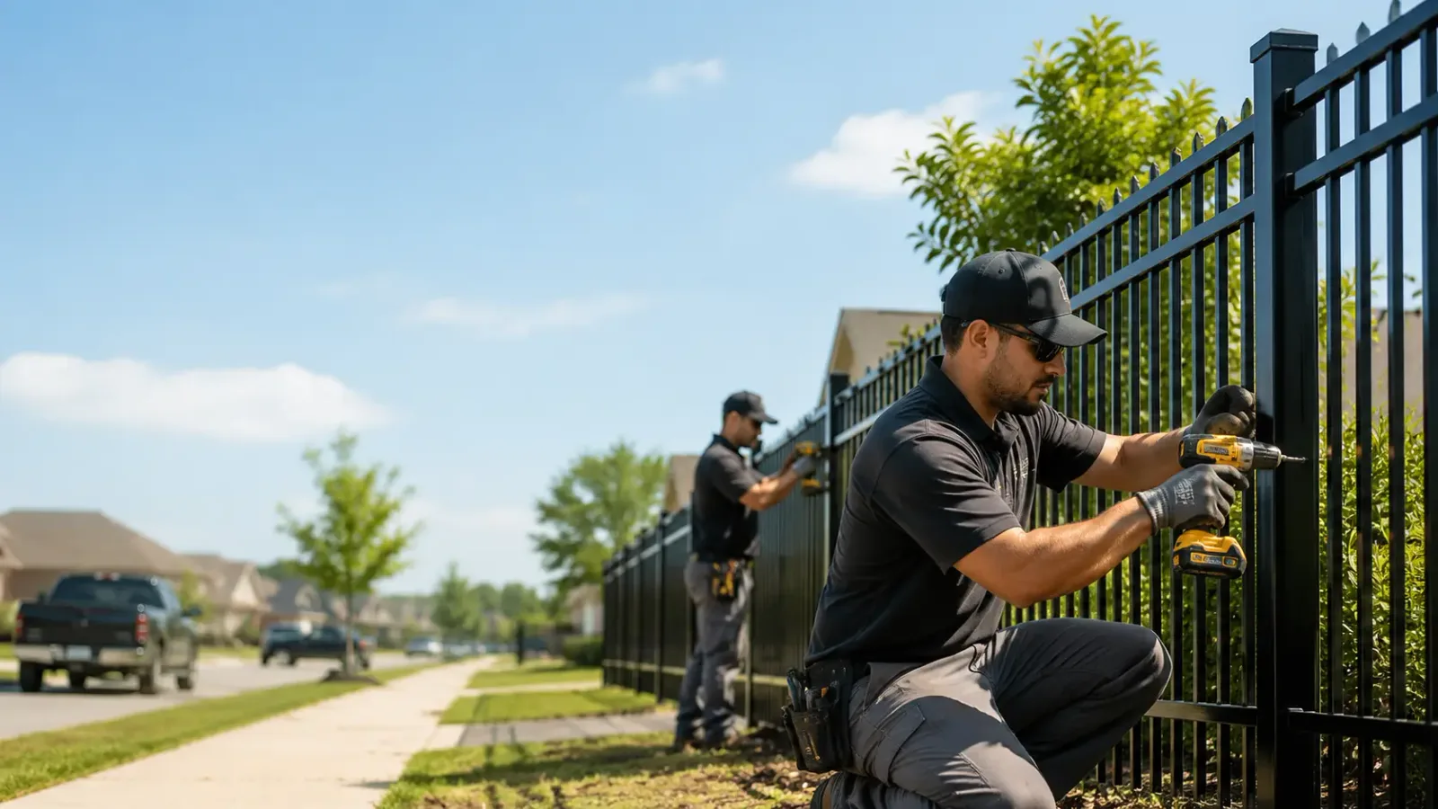 Metal Fence Installation in Silver Lake, MN
